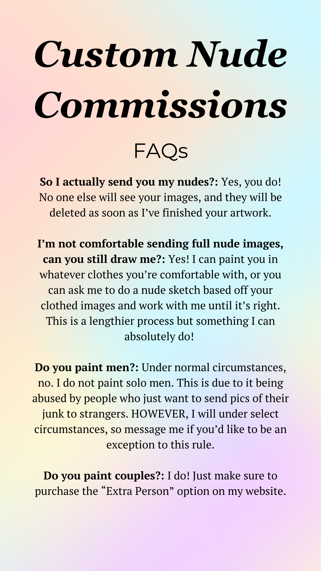 Custom Textured Canvas Commission