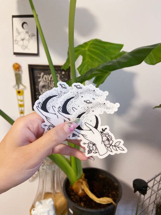 Sky Dreaming Clear Sticker