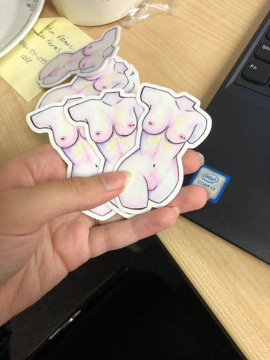 Talking Body Stickers