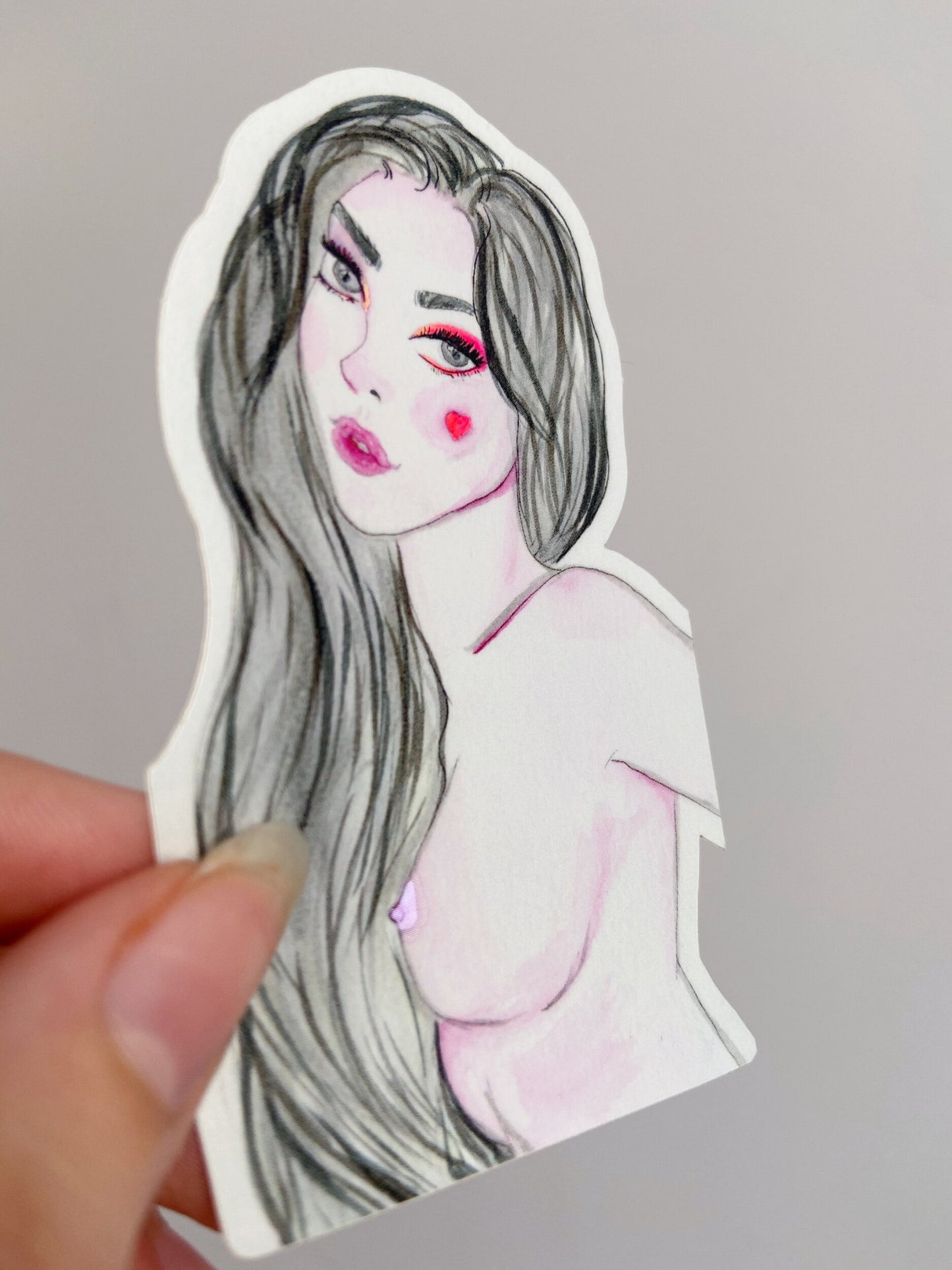 Flame Holo Sticker