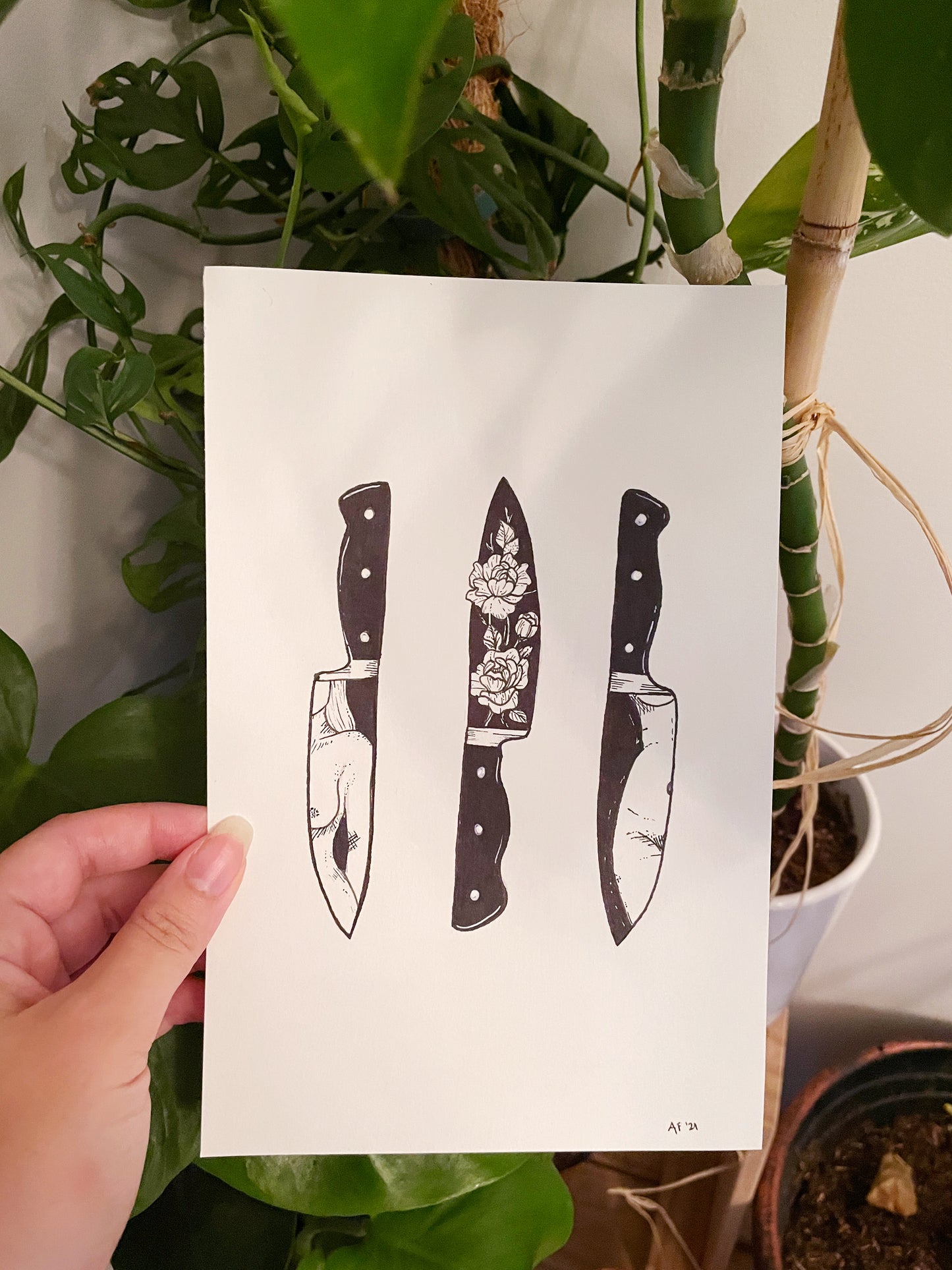 deadly//beautiful print