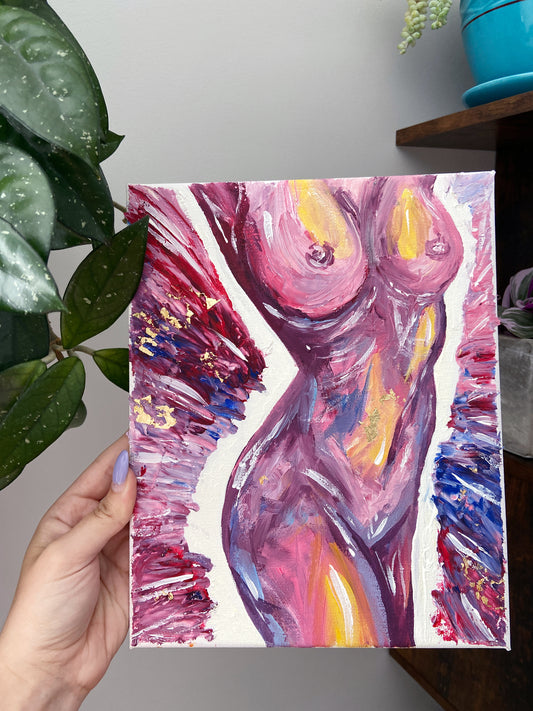 Custom Textured Canvas Commission