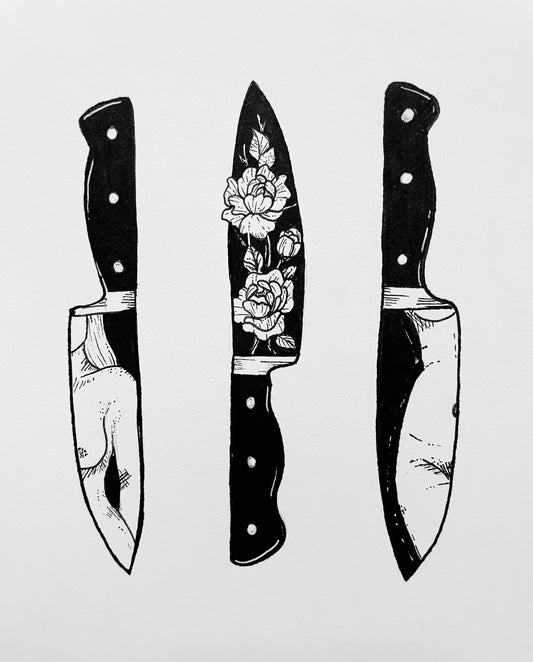 Knife Custom Nude