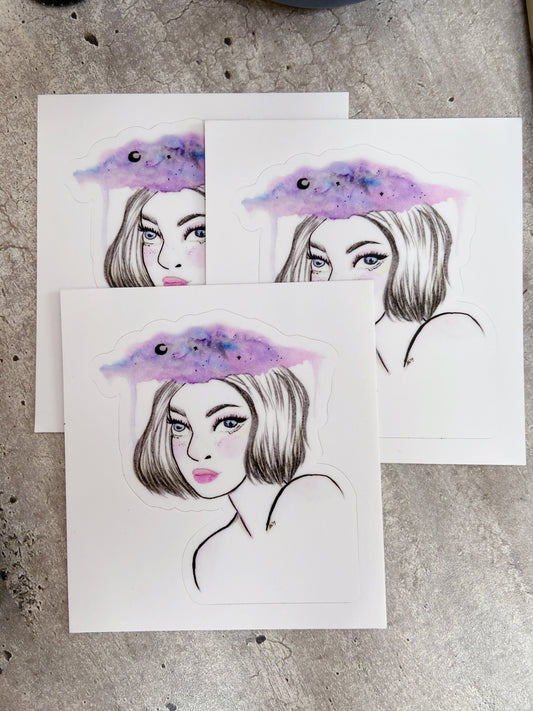 Beautiful Mind sticker