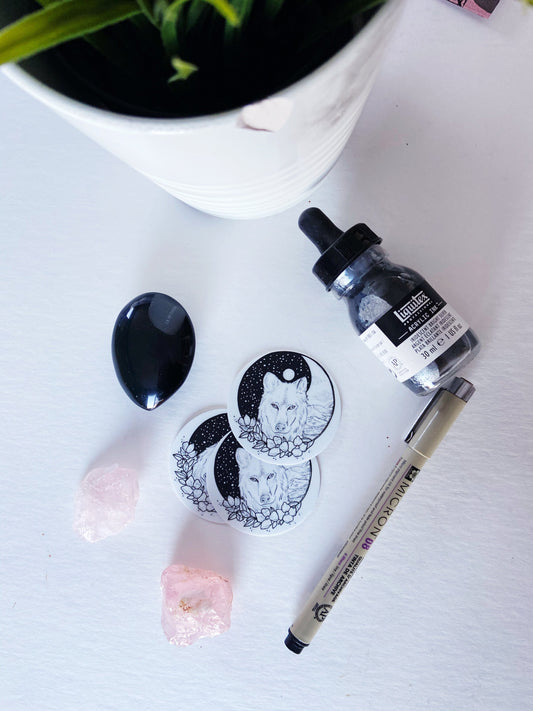 Nature’s Balance round sticker