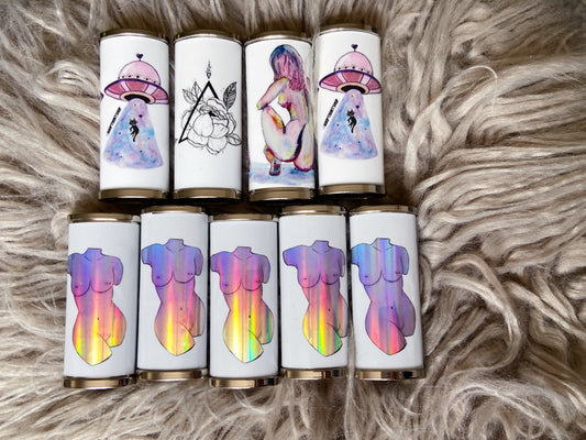 Holo Talking Body Lighter Cover