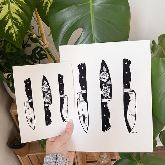 deadly//beautiful print